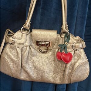 Salvatore Ferragamo silver bag